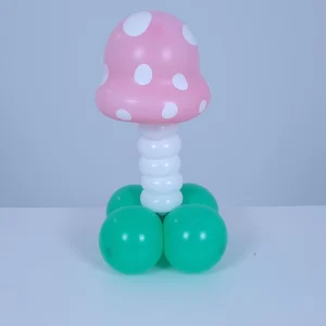 סטנד בלונים פטריה ורודה