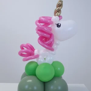 סטנד בלונים חד קרן ורוד