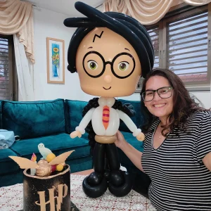 דמות הארי פוטר מבלונים תלת ממדית
